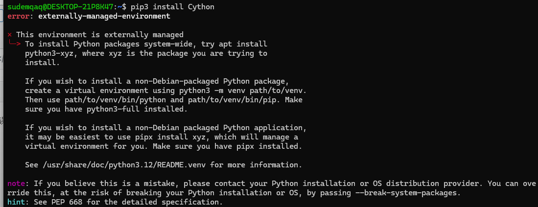 Python PIP 安装报错解决